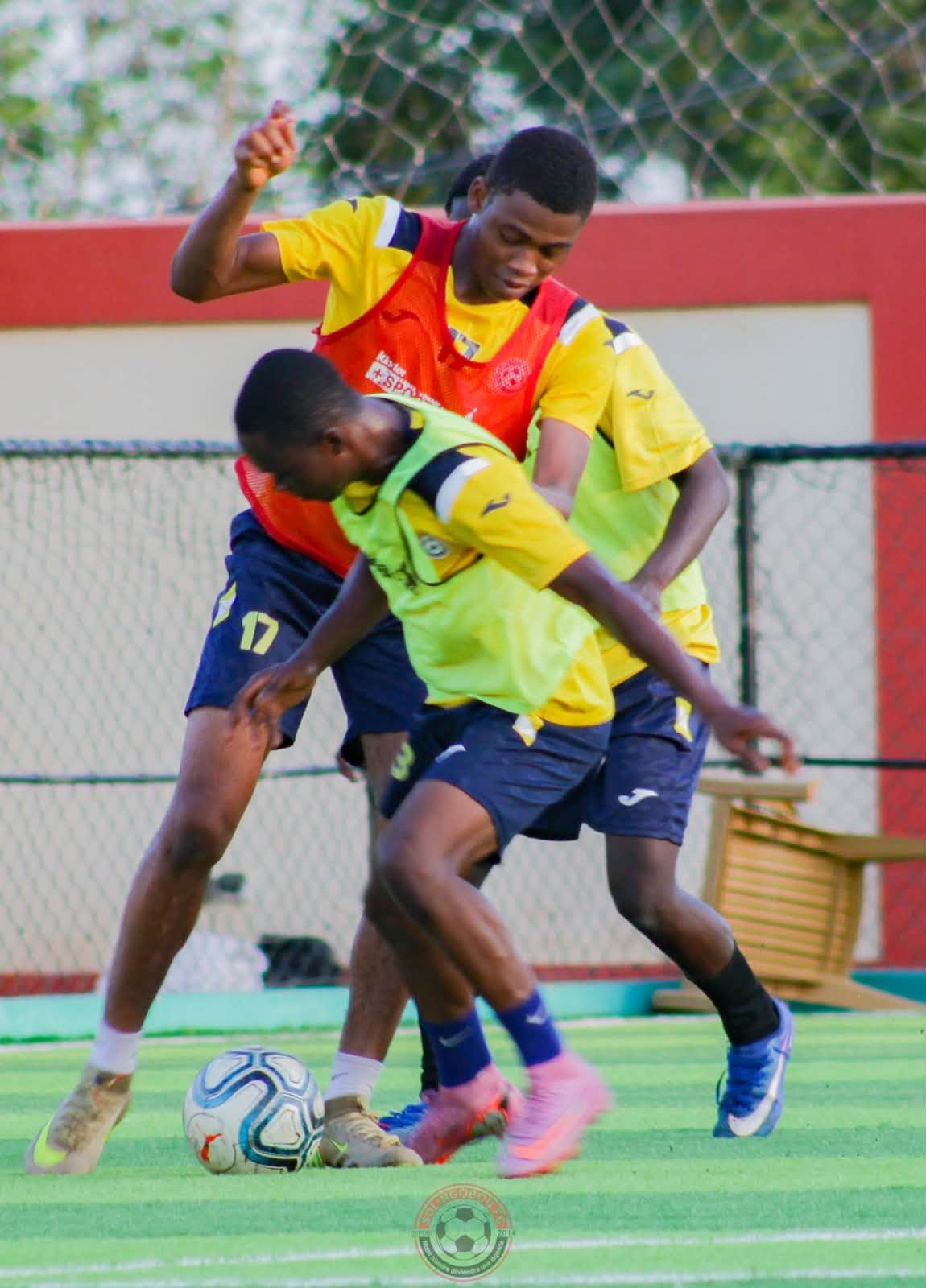 Duel pendant l’entraînement