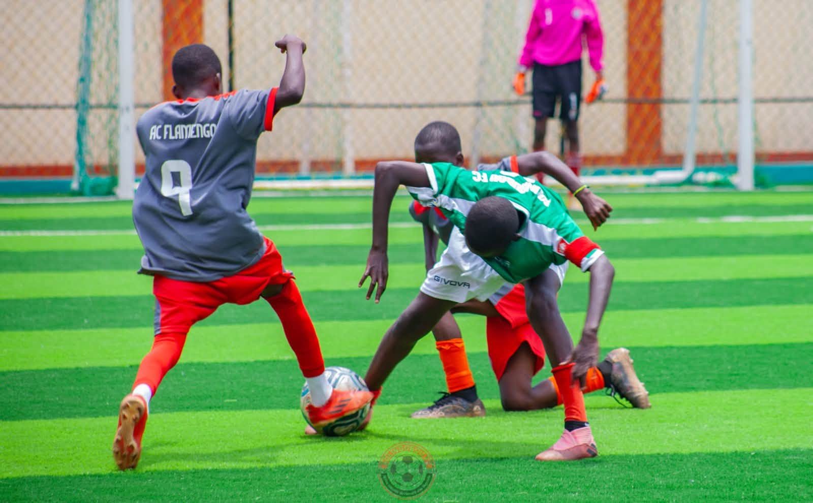 Phase de jeu du match amical